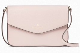 Kate Spade Sadie Envelope Crossbody Pale Pink Saffiano Leather K7378 NWT $279 FS - £73.99 GBP