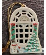 Vintage LENOX 1991 Window Homecoming Series China Christmas Ornament **N... - $454.60 MXN
