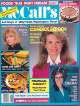 McCall&#39;s Magazine October 1989 Baxter , Bergen, and Diana - £1.98 GBP