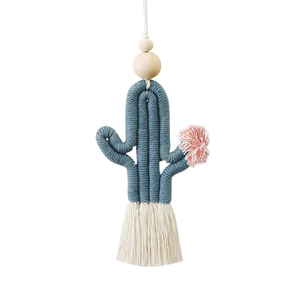 Car Pendant Comfortable Cotton Line Decorative Non-allergic Wall Hanging Art - £13.06 GBP