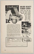 1965 Print Ad Sturtevant Golden Beauty Fender Covers Corvette Addison,Illinois - £10.60 GBP