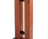 Monolith 18-Inch Cherry Speaker Stands, Ideal For Center Or Bookshelf Sp... - £61.41 GBP