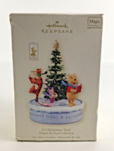 Hallmark Ornament Disney Winnie The Pooh O Christmas Tree Sound Motion New 2008 - £39.52 GBP