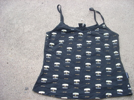 womens tank top size smal/10-12  black guinness nwot - $20.00