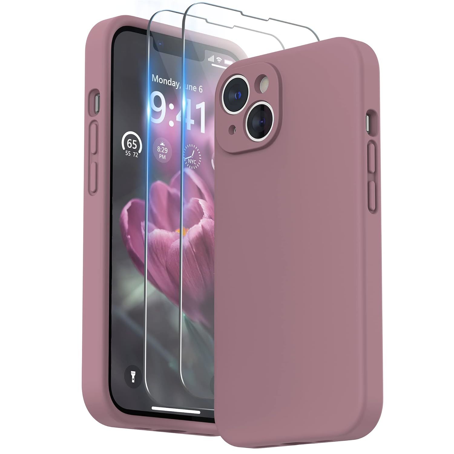 Primary image for Compatible With Iphone 14 Case With Screen Protector (Camera Protection + Soft M