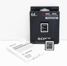 Sony Professional XQD G Series 64GB Memory Card (QD-G64F/J) - £46.98 GBP