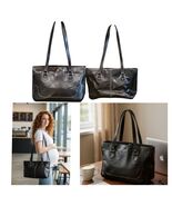 EITENNE AIGNER BLACK LEATHER SHOULDER BAG - $557.98 MXN EITENNE AIGNER BLACK LEATHER SHOULDER BAG - $557.98 MXN