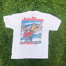 Vintage 90’s Big Johnson Snowmobile Racing Single Stitch Shirt Mens Large USA - £31.21 GBP
