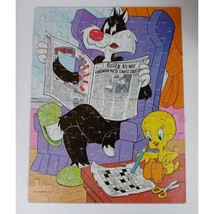 Vintage 1980 Whitman Sylvester &amp; Tweety 100 Piece Puzzle 100% Complete #... - £9.95 GBP
