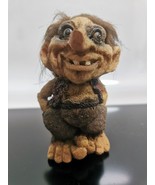 Old Vintage Norwegian Fosse Troll Doll Original 12cm tall Handmade Folk Art - €23,88 EUR