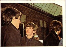 1964 Beatles Color Cards #57 Ringo Starr And Others TOPPS TCG John Speaking - £5.48 GBP