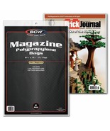 Pack of 100 BCW Magazine Sized Thick Bags (1-MAG-THICK) - £10.36 GBP