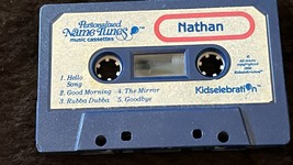 VTG 1986 Kidselebration Personalized Name Tunes Music Cassette Tape - £14.84 GBP