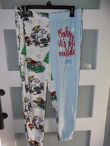 Rugrats Baby It&#39;s Cold Outside Fleece Jogger Pajama Pants Size M (8/10) ... - $265.50 MXN