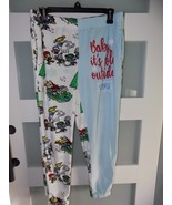 Rugrats Baby It&#39;s Cold Outside Fleece Jogger Pajama Pants Size M (8/10) ... - €12,23 EUR