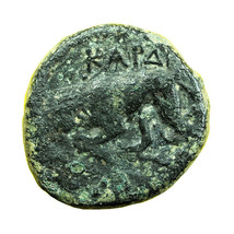 Ancient Greek Coin Kardia Thrace AE20mm Persephone / Lion Very Rare 00923 - £28.76 GBP