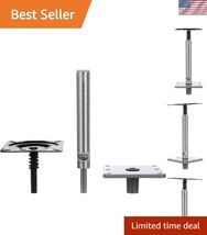 Swivl-Eze Lock’N-Pin ¾-Inch Pedestal Package, Brushed Aluminum Finish, 1... - $152.54