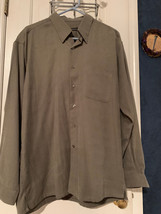 Vintage Mark Shale Men&#39;s Adult Size L Long Sleeve Dress Shirt - £11.08 GBP