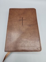 Holman Compact Holy Bible Christian Standard Bible Brown LeatherTouch - £7.12 GBP