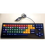 KINDERBOARD AbleNet USB Computer Teaching Keyboard- EXTRA LARGE Color Co... - $49.99