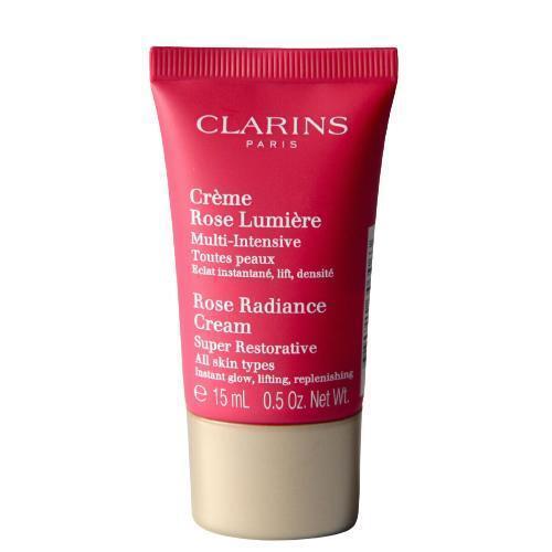 CLARINS Rose Radiance Cream Super Restorative 15ml/ 0.5oz Sealed Unboxed - $14.25