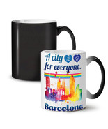 Gay Pride Love Barcelona NEW Colour Changing Tea Coffee Mug 11 oz | Well... - £16.05 GBP