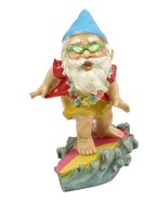 Ebros Free Spirited Hippie Hawaii Themed Vacation Fairy Garden Ocean Surfer - $17.99