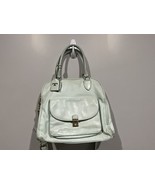 Tory Burch (?) Priscilla Tote Leather Handbag Light Blue/Green Color - €77,31 EUR Tory Burch (?) Priscilla Tote Leather Handbag Light Blue/Green Color - €77,31 EUR