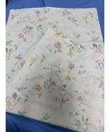 Vintage 1970&#39;s Floral JC Penny King Size Pillow Case - $9.90