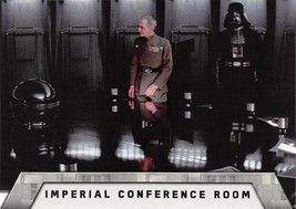 2016 Topps Star Wars Rogue One Mission Briefing Death Star #1 Conference Room  - £0.69 GBP