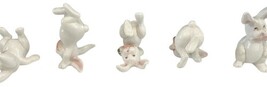Vintage Fitz & Floyd Tumbling Bunny Rabbit Porcelain Figurine Hand Painted image 8