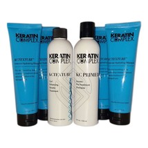 Keratin Complex KCTEXTURE Curl Enhancing Keratin Smoothing System 8oz-Kit - £85.53 GBP