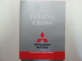 2018 Mitsubishi Eclipse Croisé Électrique Supplément Manuel Usine OEM - £33.67 GBP