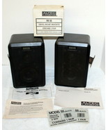 Altec Lansing Model 55 2-Way Indoor Outdoor Speakers w/ Brackets ~ Vtg 1... - $171.48 CAD