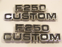 1977 FORD F250 CUSTOM TRUCK EMBLEMS OEM RANGER #D7TB-16702 FWG - $44.98