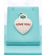 Tiffany &amp; Co. Heart Pendant with Love Message - $173.25
