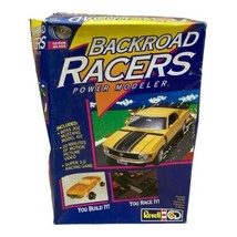 Revell Backroad Racers Yellow 1970 Ford Mustang Boss 302 Model Open PARTS - $18.80