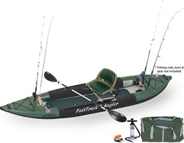 Sea Eagle 385fta Swivel Seat Fishing Rig Fast Track Inflat. Kayak 6 Rod ... - £1,100.89 GBP