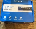 New Linksys SE3005 5-port Gigabit Ethernet Switch - $19.79