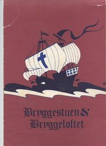 Bryggestuen &amp; Bryggeloftet Menu &amp; Menu of the Week Bergen Norway 1980&#39;s - £21.90 GBP
