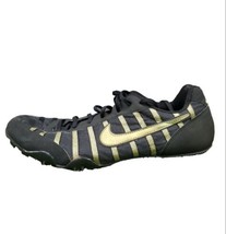 Nike Zoom Rival S II Black and Metallic Gold Track and Field Men&#39;s Shoes Size 14 - £14.58 GBP