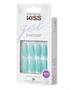 Kiss Gel Fantasy Medium Nails, FS34X Egg-cellent - £10.20 GBP