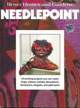 Better Homes and Gardens Needlepoint Hardcover 35 projects 1978 Vintage - £4.73 GBP