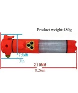 Red Car Safety Hammer—Multi-Functional with Flashlight for Emergencies - $341.93 MXN