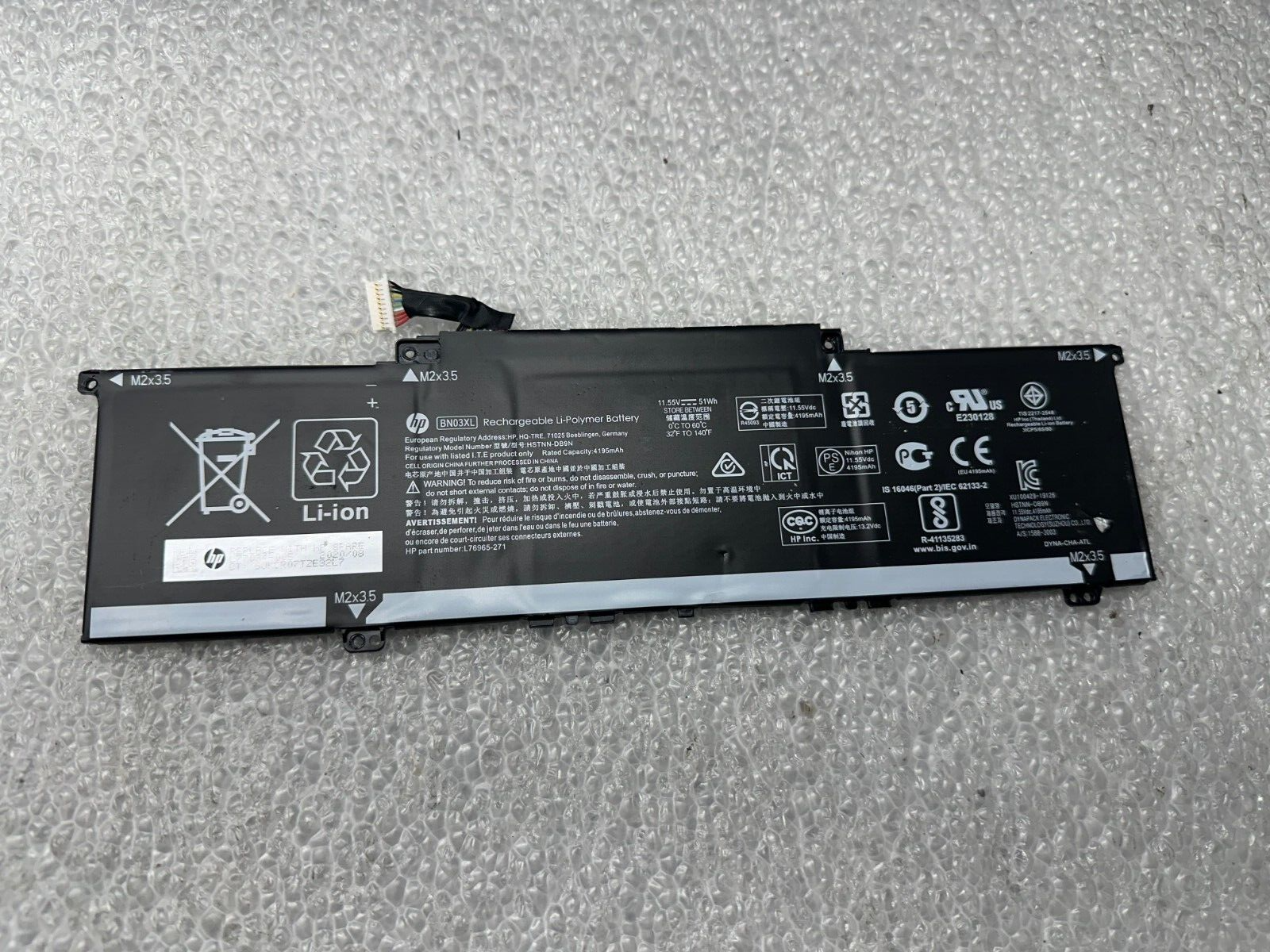 HP 15m-ed1023dx genuine original battery L77034-005 HSTNN-DB9N - $7.36