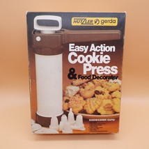 Hutzler Gerda Easy Action Cookie Press Food Decorator 1983 West Germany COMPLETE - £15.66 GBP