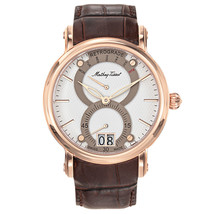 Mathey Tissot Men&#39;s Retrograde 1886 White Dial Watch - H7022PI - £131.09 GBP
