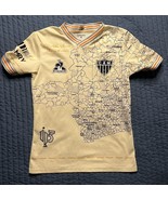 Le Coq Sportif Atletico Mineiro Map Print Brazil Jersey Men’s Size Mediu... - $64.00
