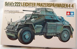 Tamiya 1/35 Sd.kfz 222 Leichter Panzerspahwagen(4X4) Kit No MM151 Series... - £27.33 GBP