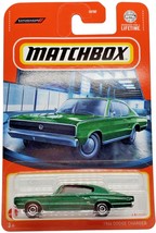 Matchbox 1966 Dodge Charger Green - £4.63 GBP